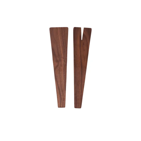 10" Walnut Salad Server / Spatula Set - Image 5