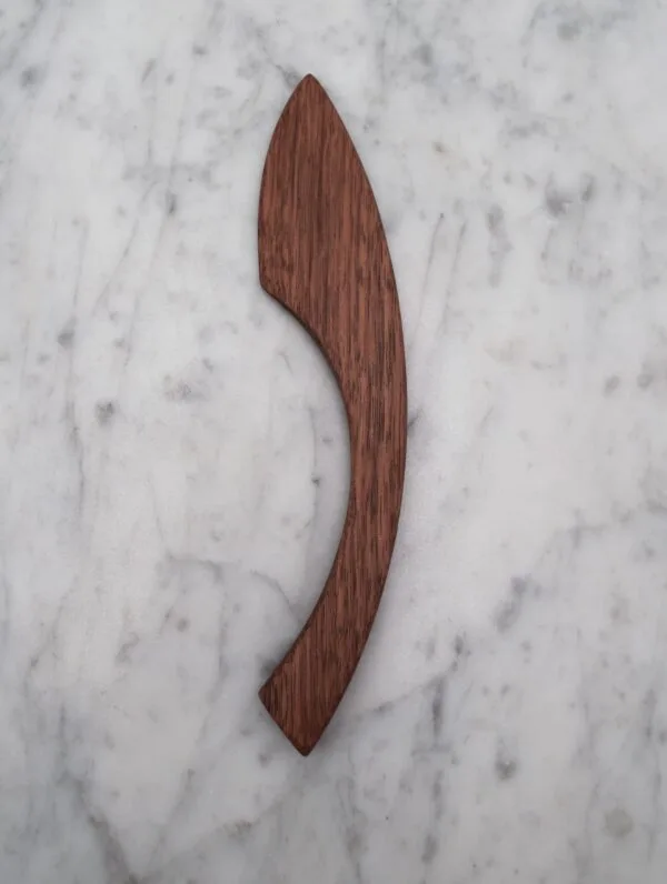 6.5" Walnut Crescent Spreader - Image 2