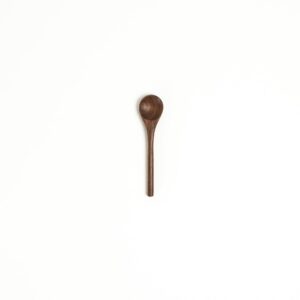 4" Walnut Wood Tiny Spoon