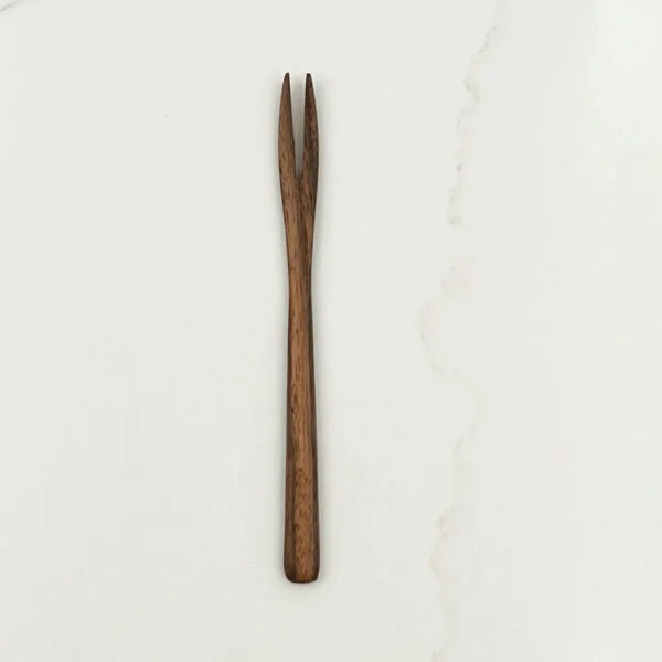 6" Walnut Wood Olive Pick