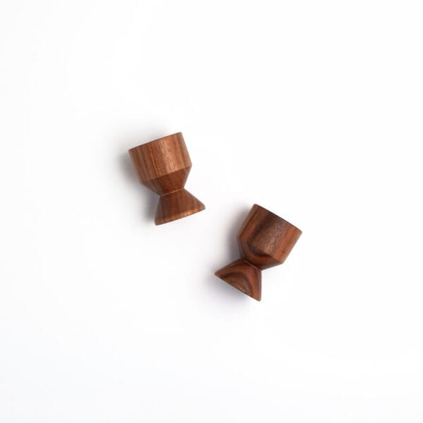Walnut Wood Egg Cup - Image 3