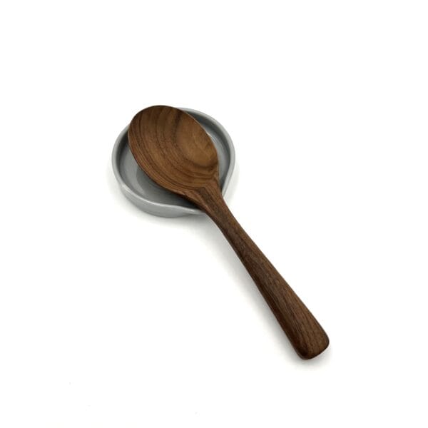 10" Walnut Serving Spoon - Image 2