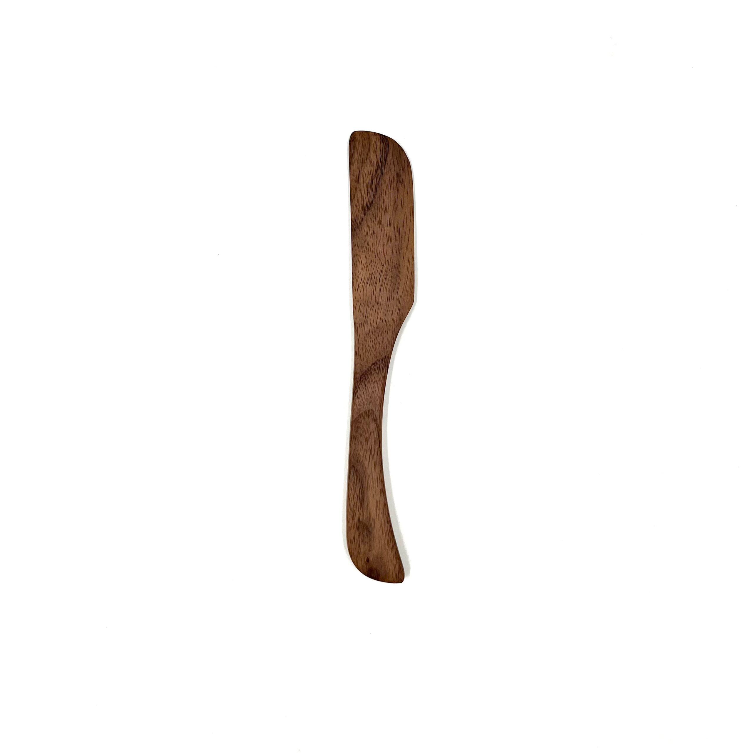 Walnut Wooden Knife - Handmade Kitchen Cutlery 1 Walnut Wooden Knife - Handmade Kitchen Cutlery