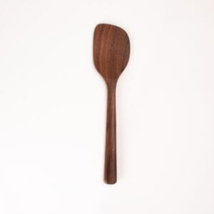 12" Walnut Wood Left Handed Spatula - Kitchen Utensil
