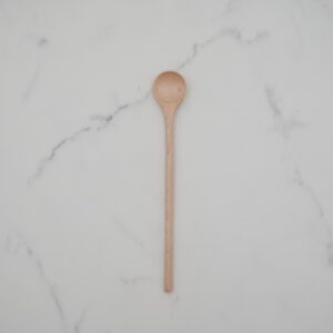 8" Maple Wood Stirring Spoon - Handmade Kitchen Utensil