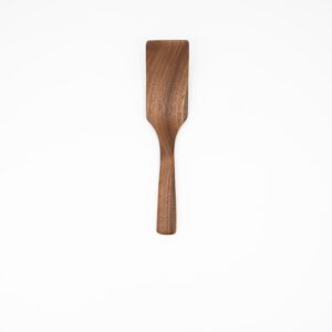 9" Walnut Wood Mini Spatula - Kitchen Cooking Utensil