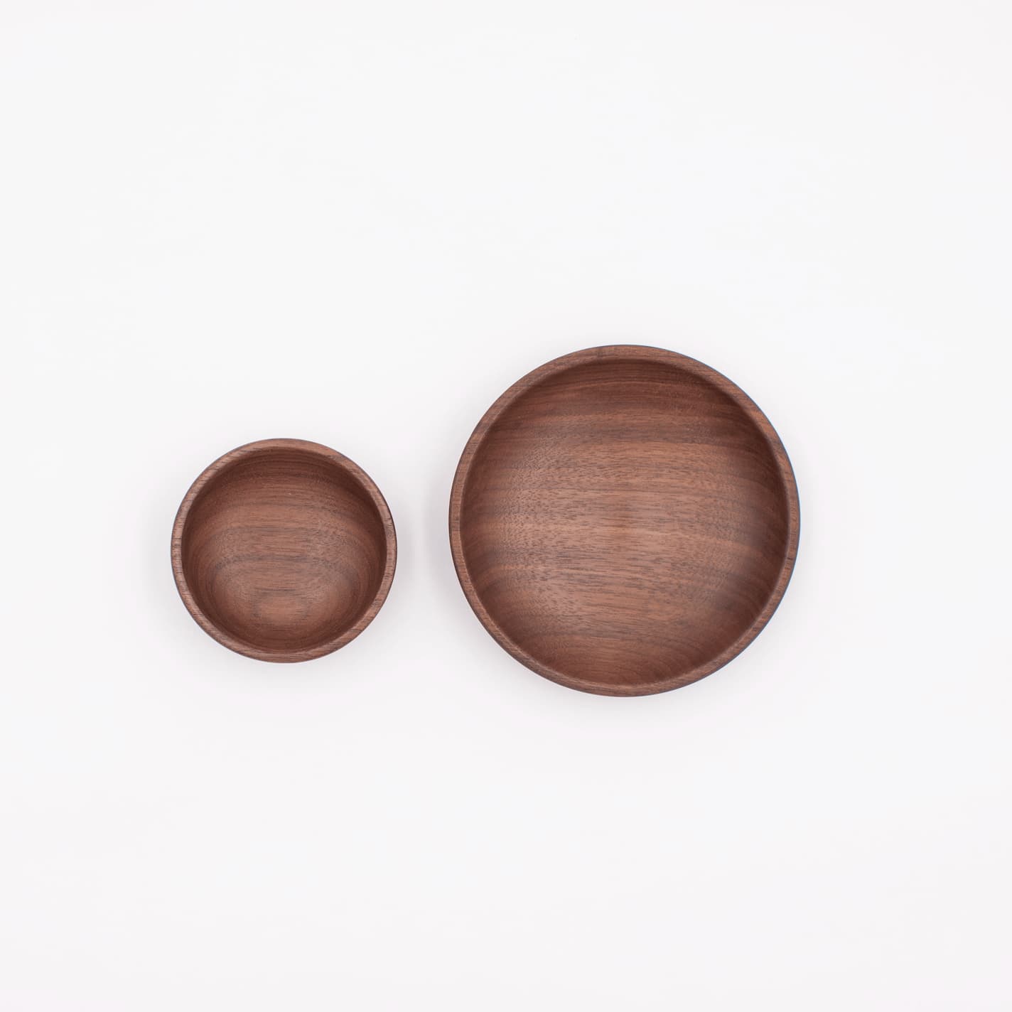 3.5" Walnut Wood Large Condiment Cup - Cookware & Serveware 2 3.5" Walnut Wood Large Condiment Cup - Cookware & Serveware - Image 2