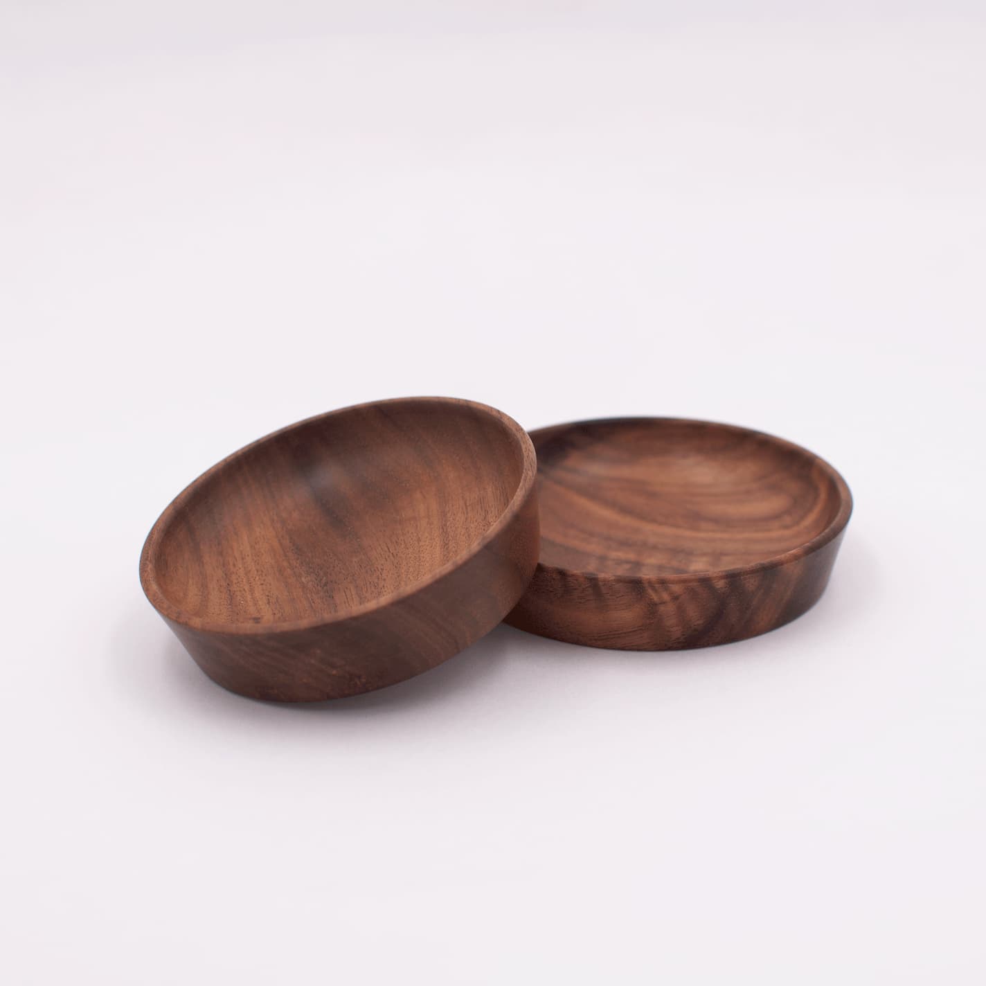 3.5" Walnut Wood Large Condiment Cup - Cookware & Serveware 1 3.5" Walnut Wood Large Condiment Cup - Cookware & Serveware