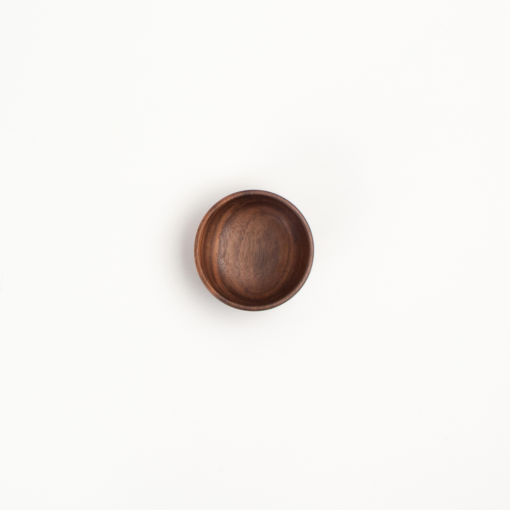 2" Walnut Wood Small Condiment Cup - Cookware & Serveware 2 2" Walnut Wood Small Condiment Cup - Cookware & Serveware - Image 2