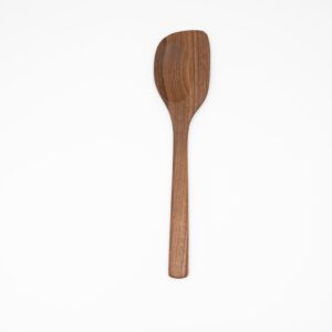 12" Walnut Wood Spoontula - Kitchen Cooking Utensil